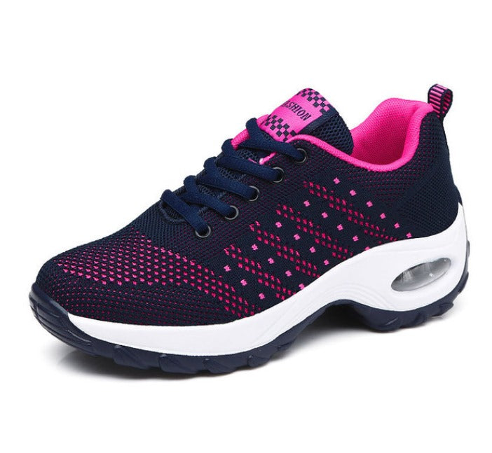 Air Fashion – Sneakers comode - Grigio/Rosa - 37