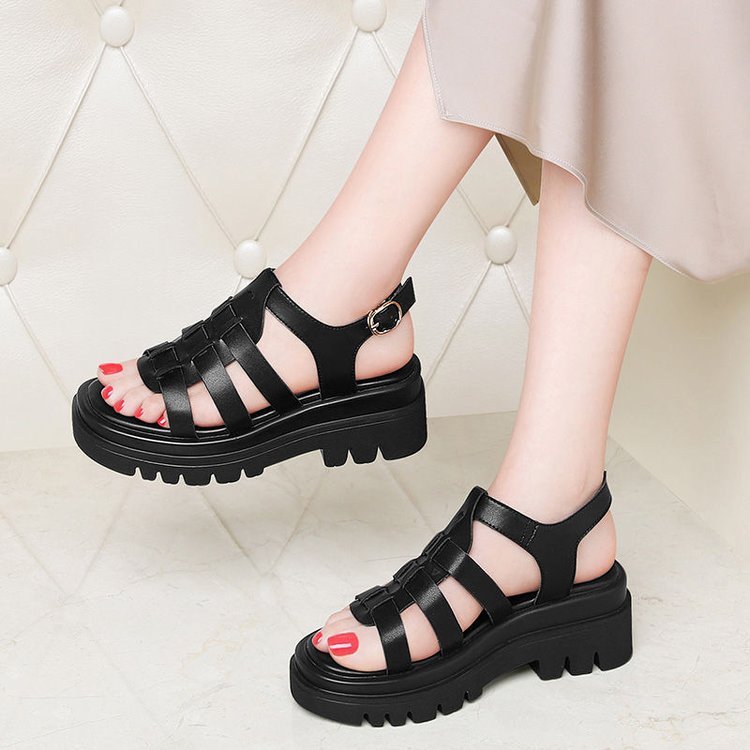 Eva – Sandali comodi - Nero - 40