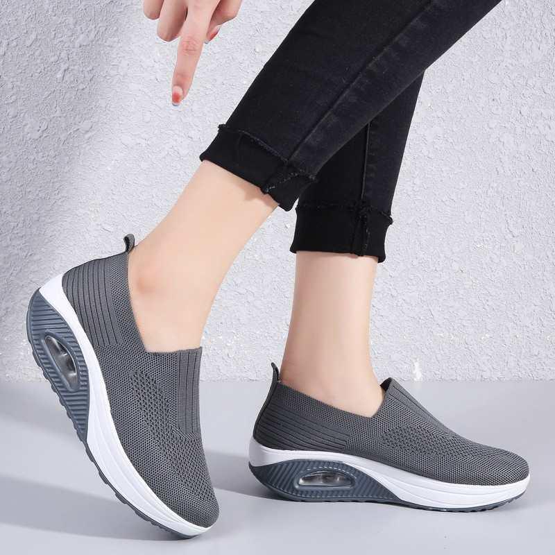 Comfort – Sneakers comode - Grigio - 39