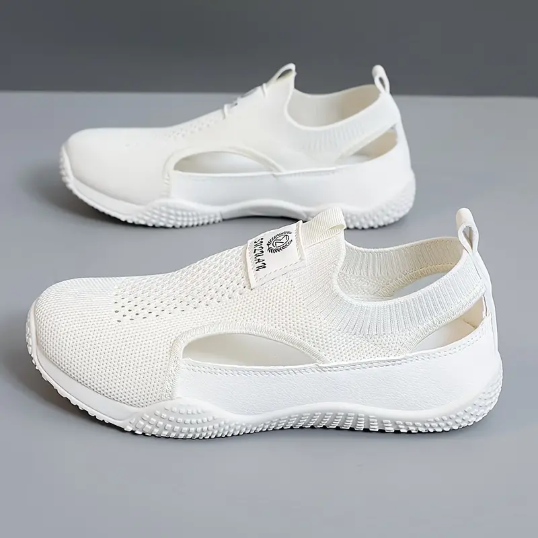 Femory – Sneakers comode - Beige - 39