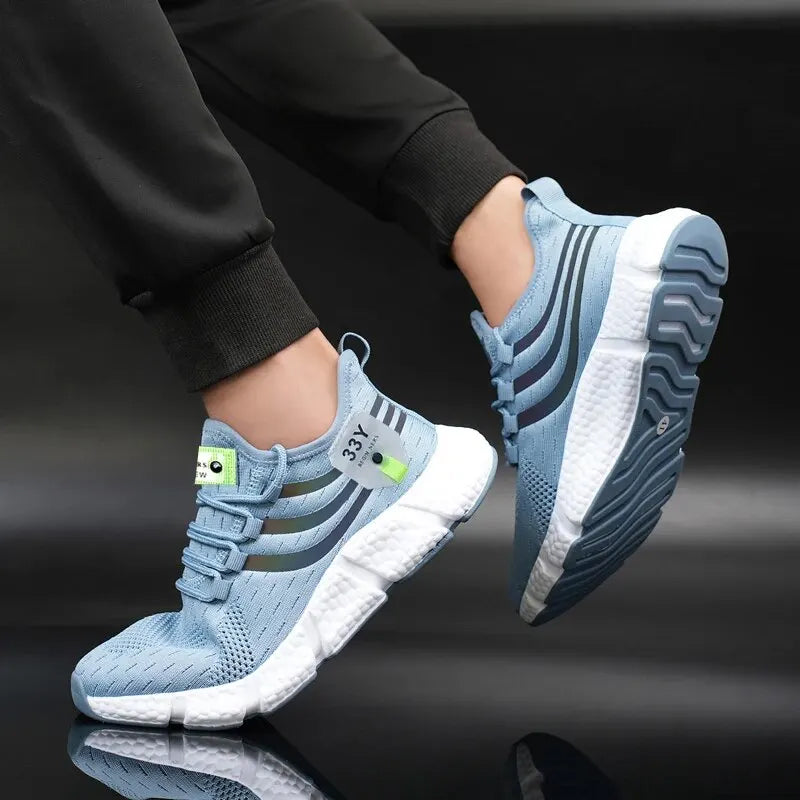 RunFit – Sneakers comode - Nero/Bianco - 37