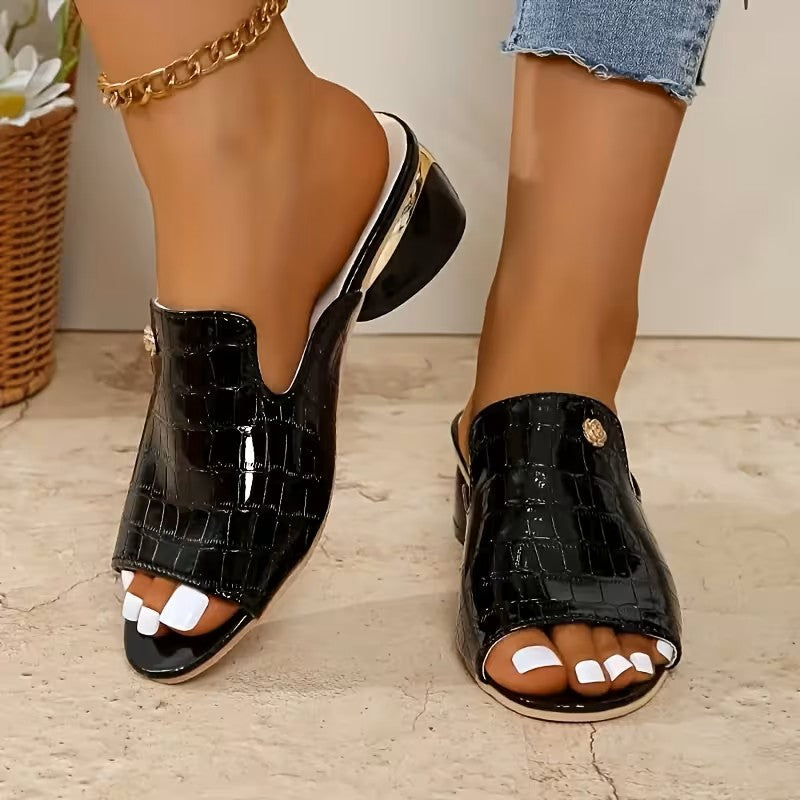 Lola – Sandali comodi - Nero - 38