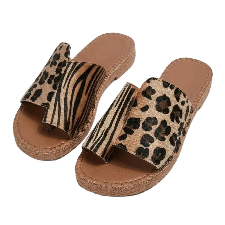 Savanna – Sandali comodi - Leopardato - 37