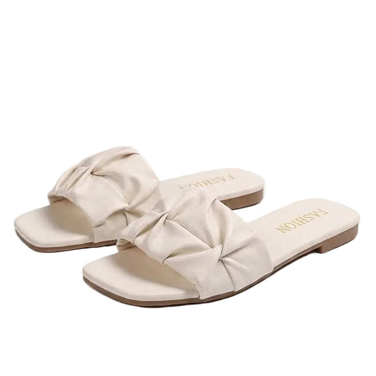 Puffy – Sandali comodi - Bianco - 35