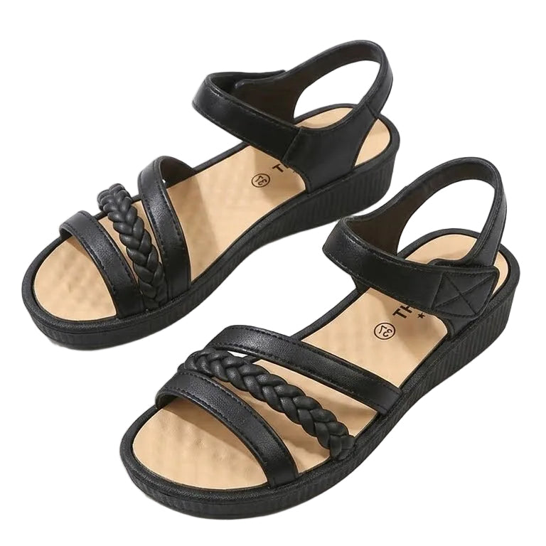 Tressé – Sandali comodi - Nero - 36