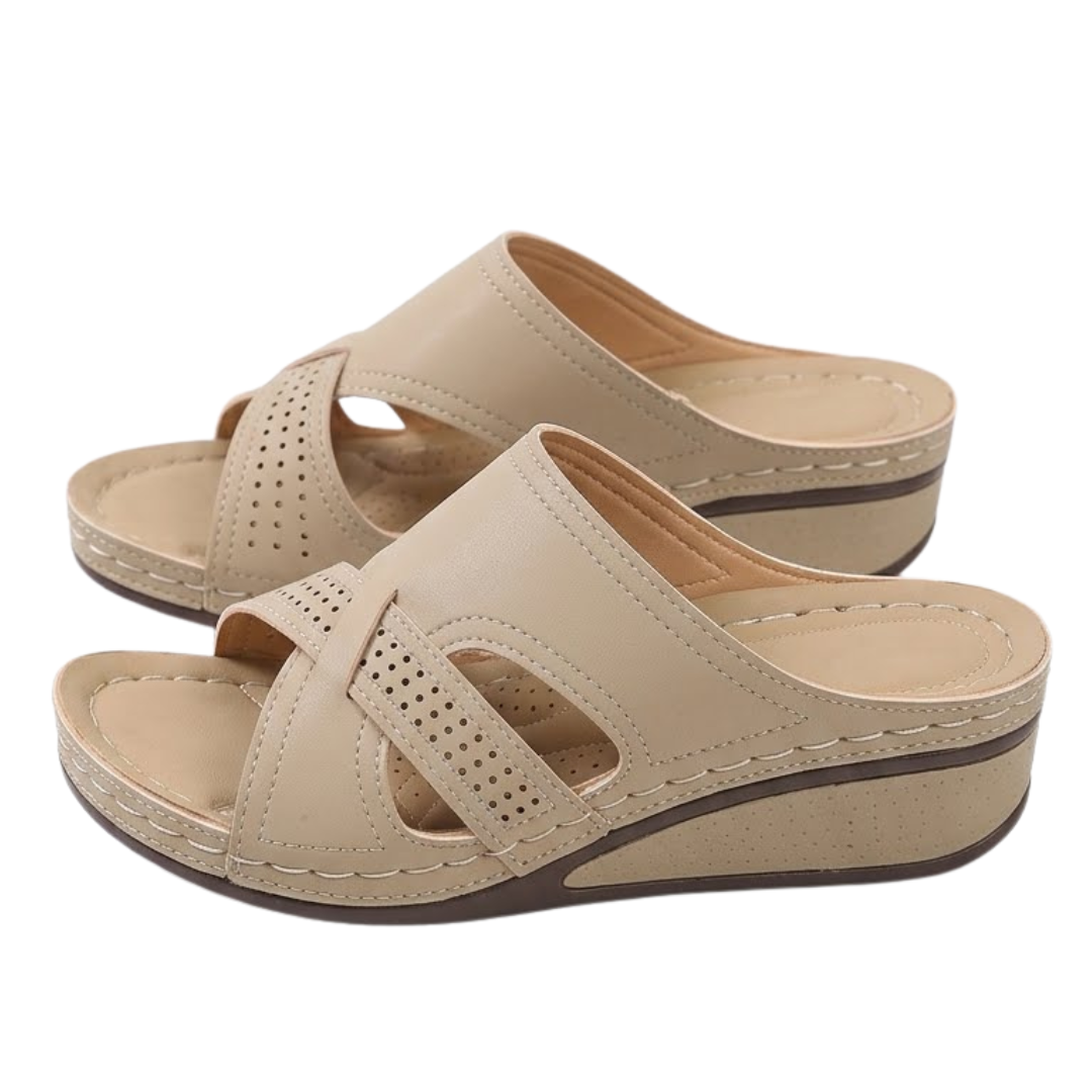 Estella – Sandali comodi - Beige - 36
