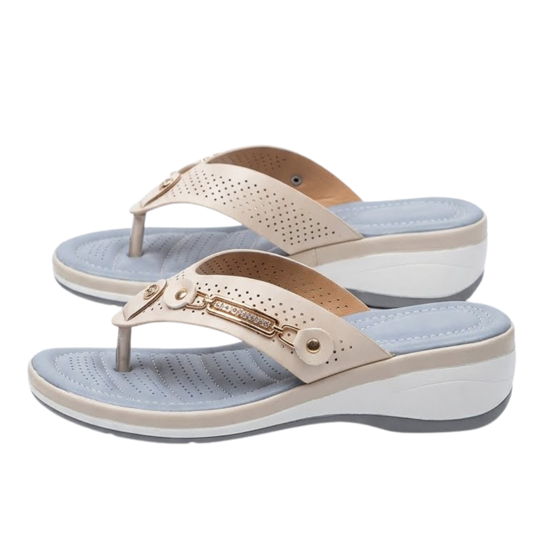 Lina – Sandali comodi - Bianco - 35