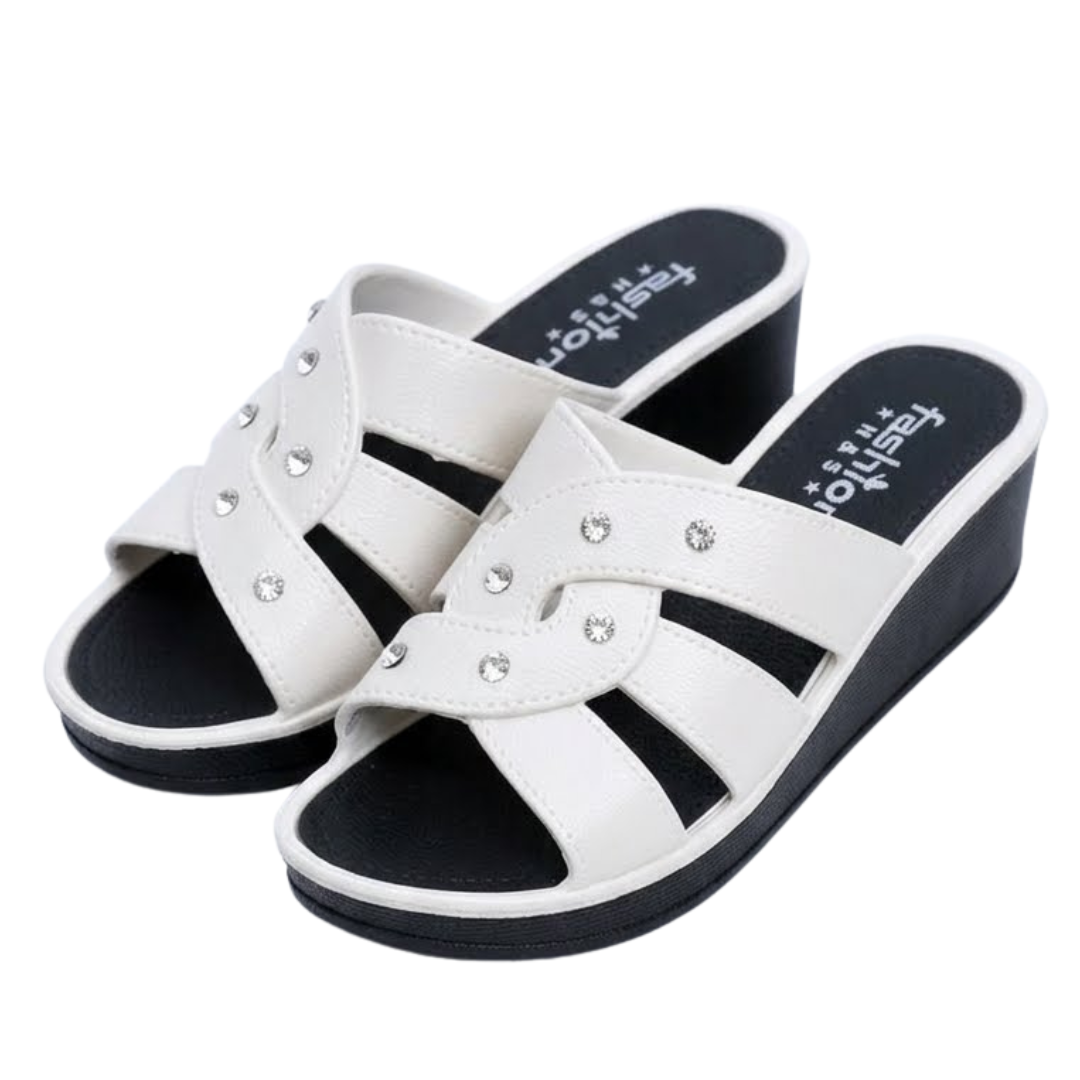 Madrid – Sandali comodi - Beige - 36