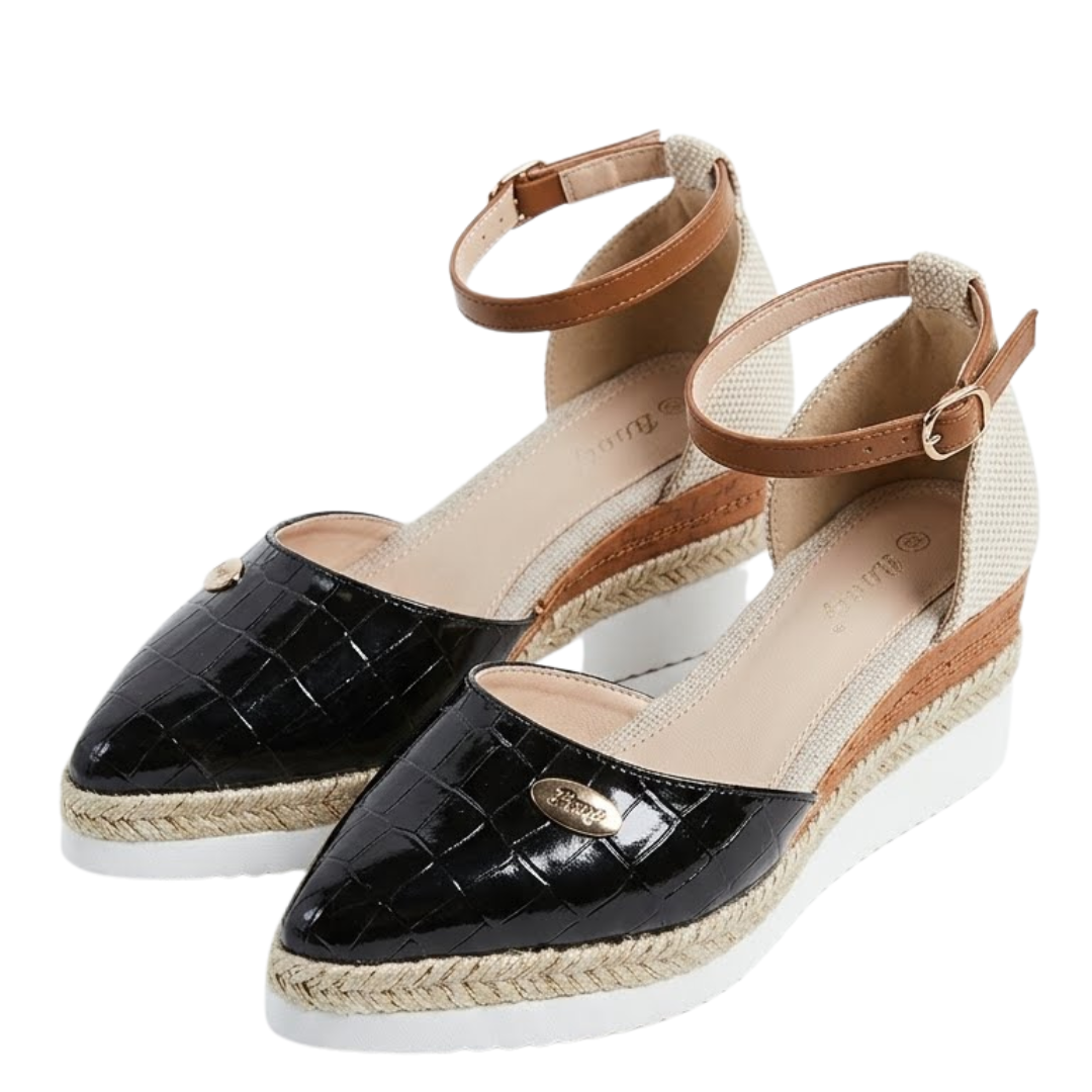 Calysta – Sandali comodi - Nero - 34