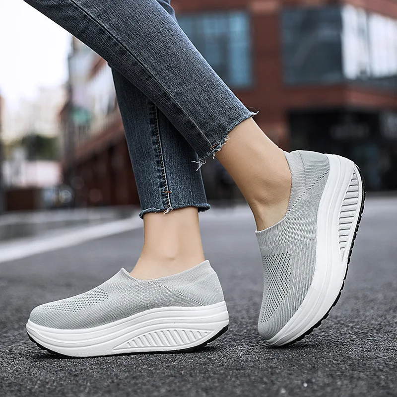 SoftFlex – Sneakers comode - Grigio - 40