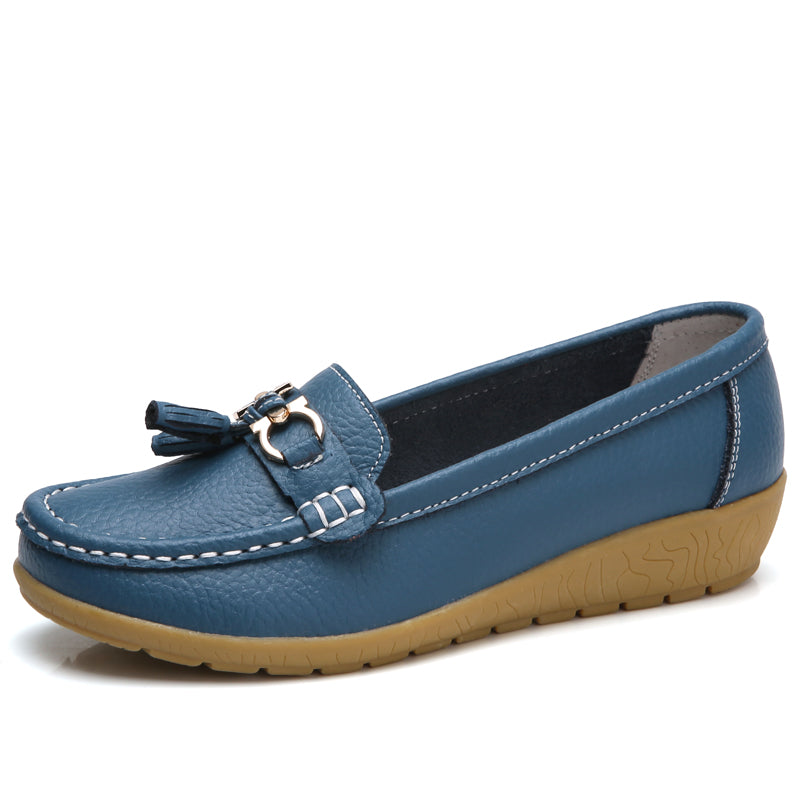 Mocassini comodi – Comfort Loafers - Bianco - 44