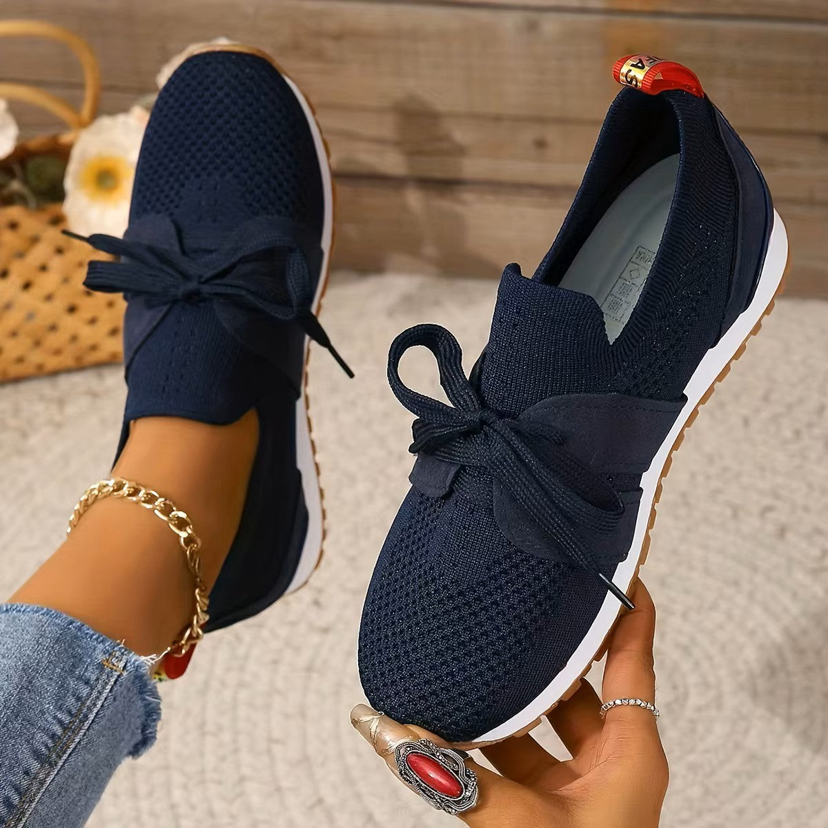 Aurelia – Sneakers comode - Grigio - 39