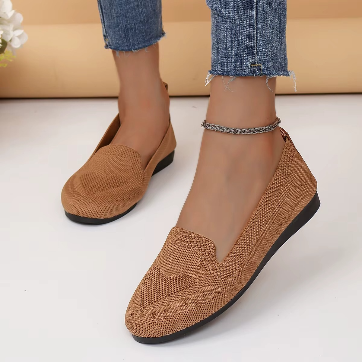 Velvet – Scarpe comode - Beige - 37