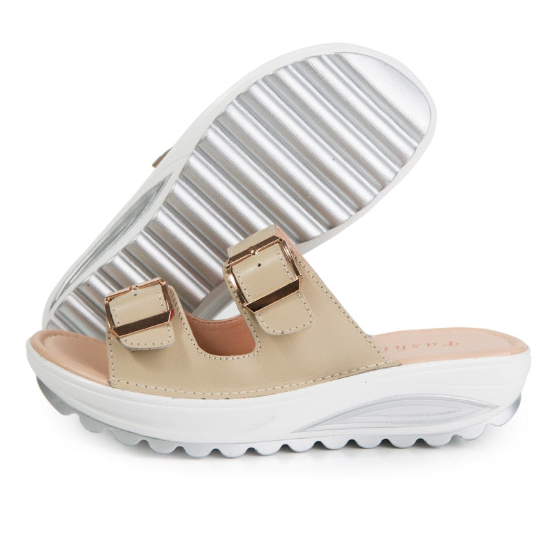Clair – Sandali comodi - Bianco - 35