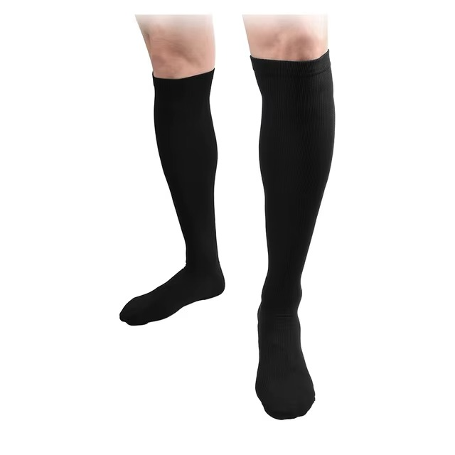 Alivium – Calze elasticizzate - Blu navy - L (43-45)