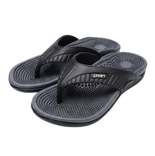 Strong Grip – Infradito comode - Nero - 38