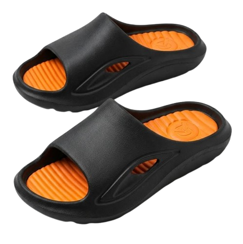 SlideFlex – Ciabatte comode - Nero - 34