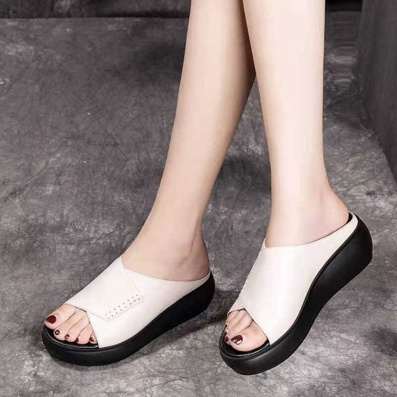 Modary – Sandali comodi - Bianco - 36