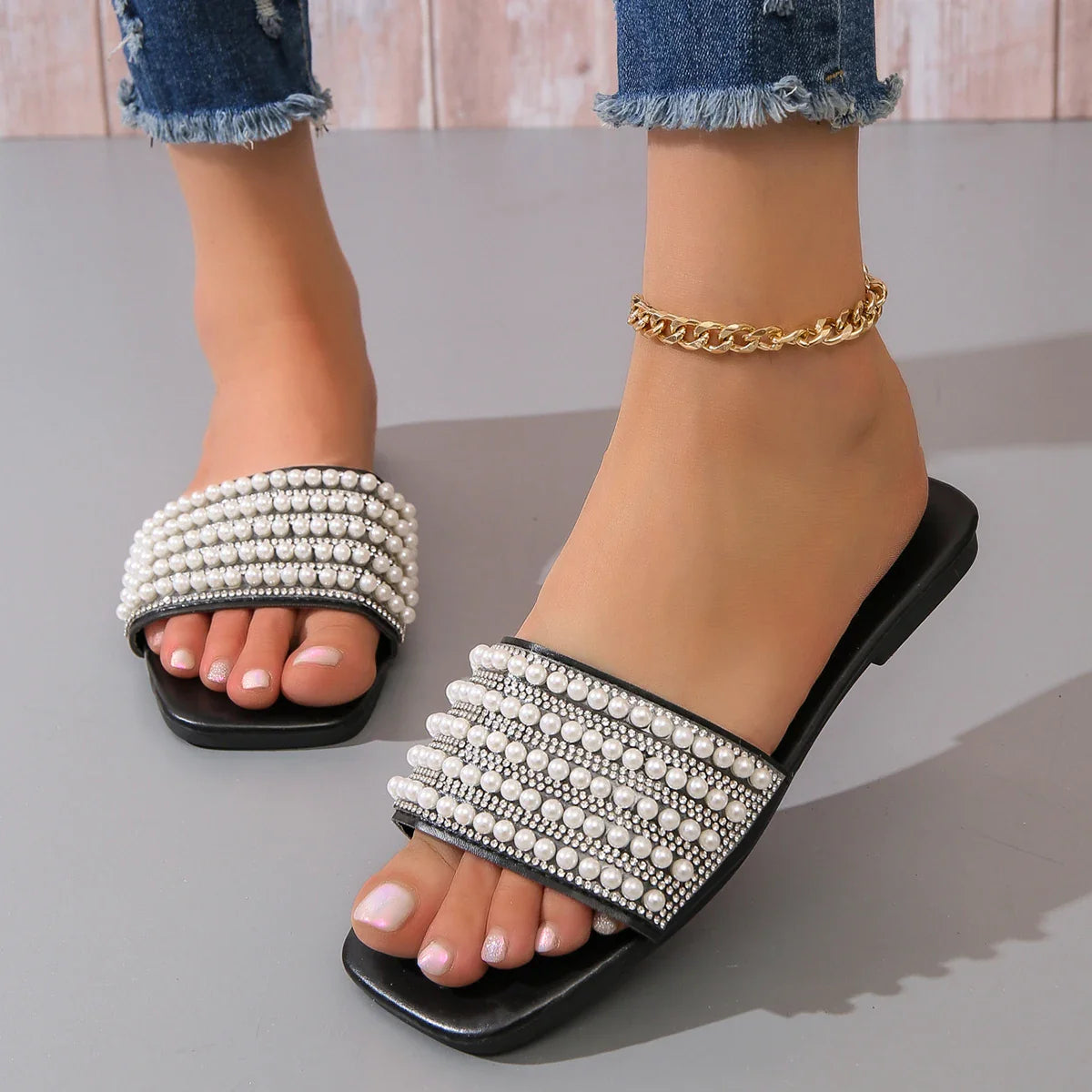 Pearl – Sandali comodi - Bianco - 38