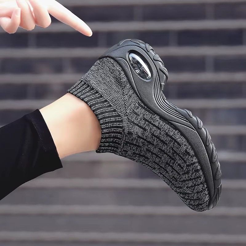 AirBoost – Sneakers comode - Grigio scuro - 40