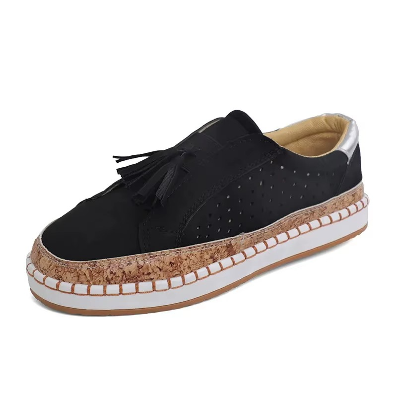 Calvona – Sneakers comode - Nero - 35
