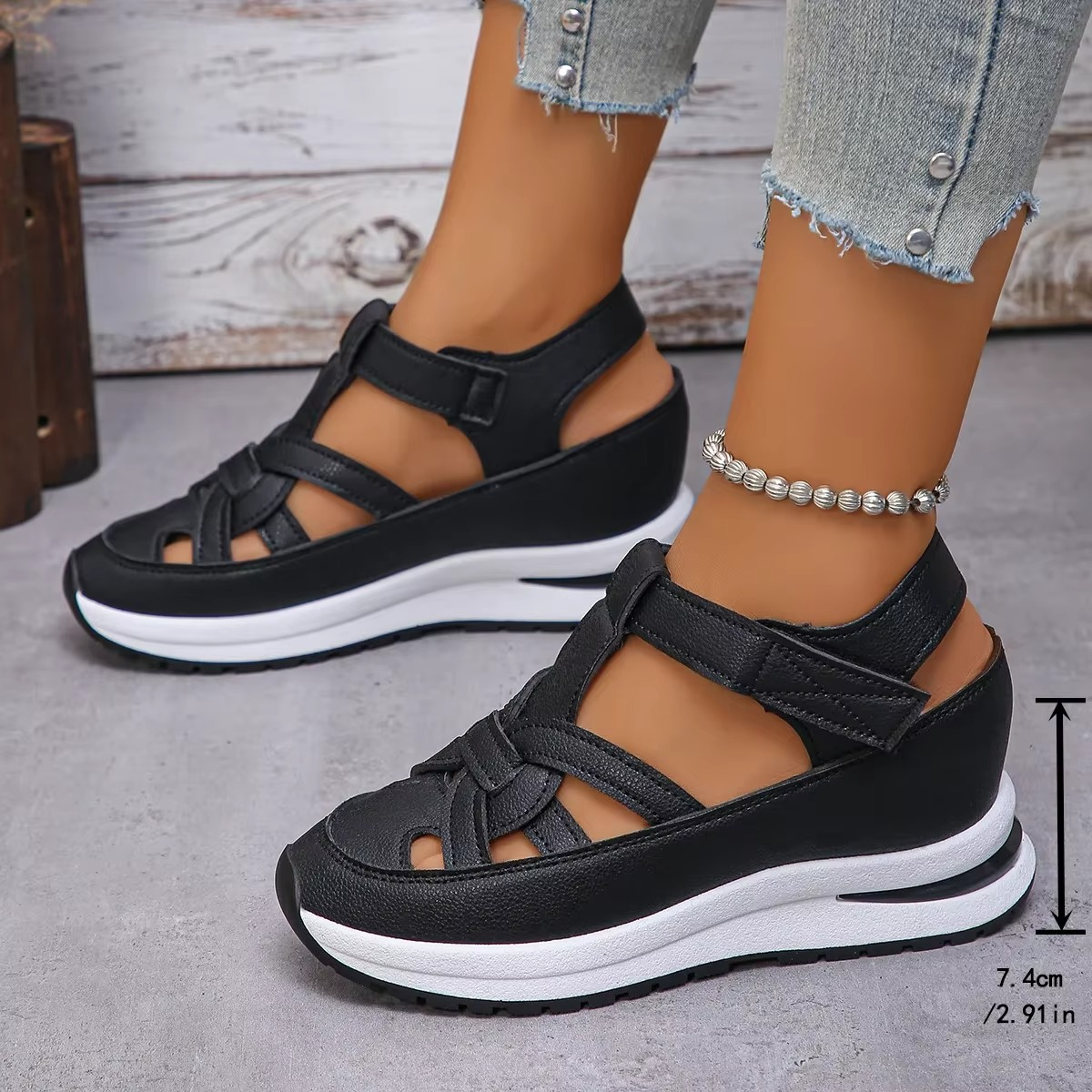 Aveta – Sandali comodi - Bianco - 40