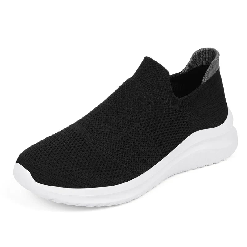 SportWalk – Sneakers sportive comode - Nero/Bianco - 35