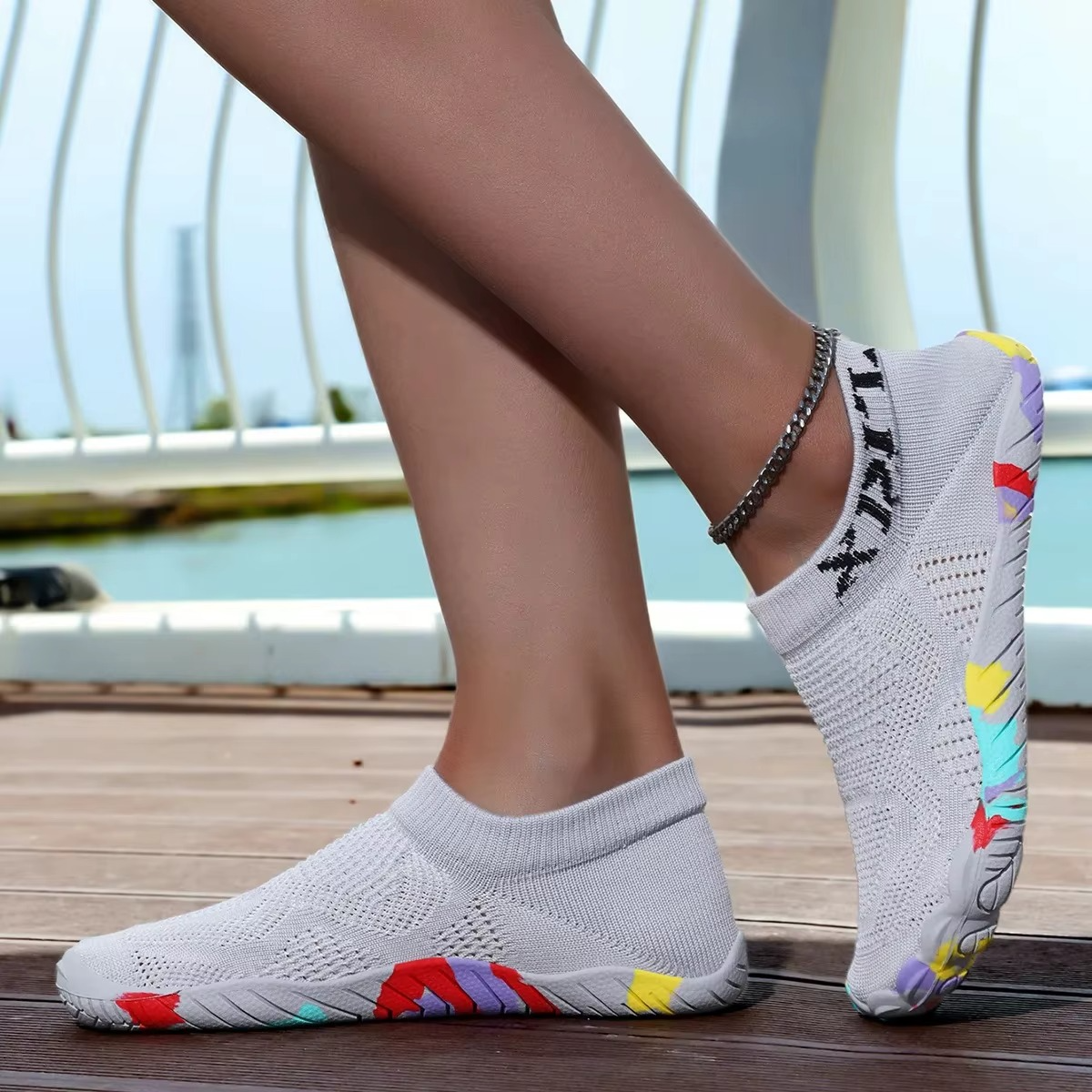 Nautilus – Sneakers comode - Bianco - 46