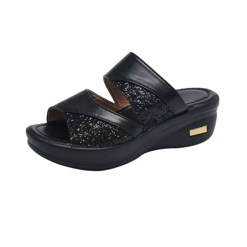 Dorato – Sandali comodi - Nero - 35