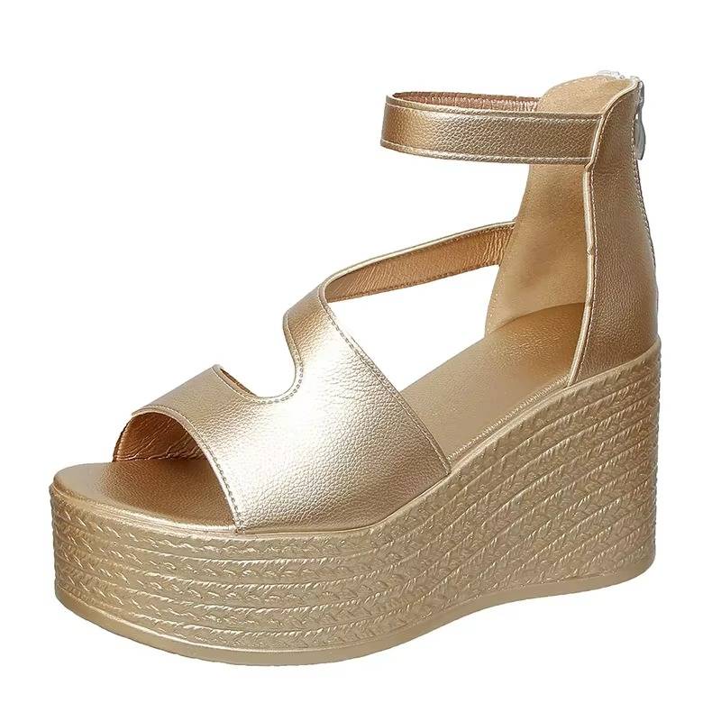 Amarilis – Sandali comodi - Oro - 35