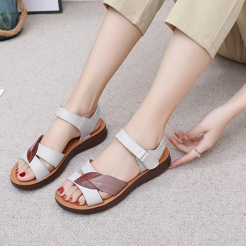 LeafComfort – Sandali comodi - Bianco - 38