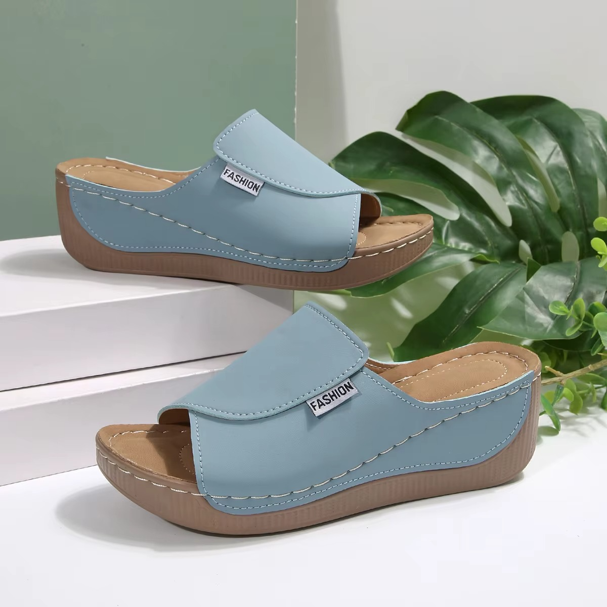 Serena – Sandali comodi - Nero - 40
