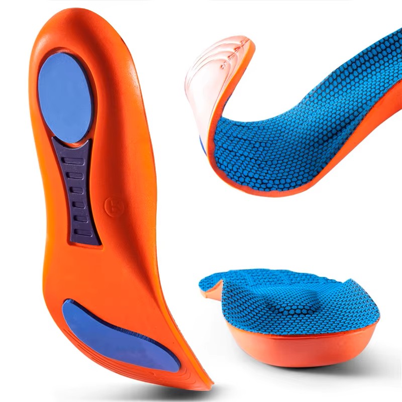 TechFeet – Solette comfort - Arancione (1 paio) - 33-34