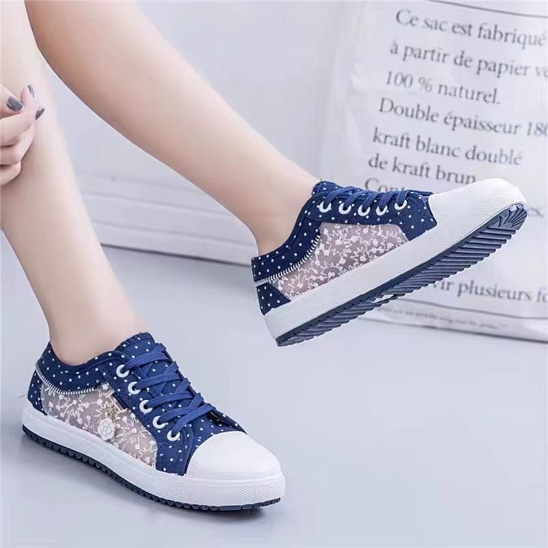 Floratta – Sneakers comode - Blu - 37