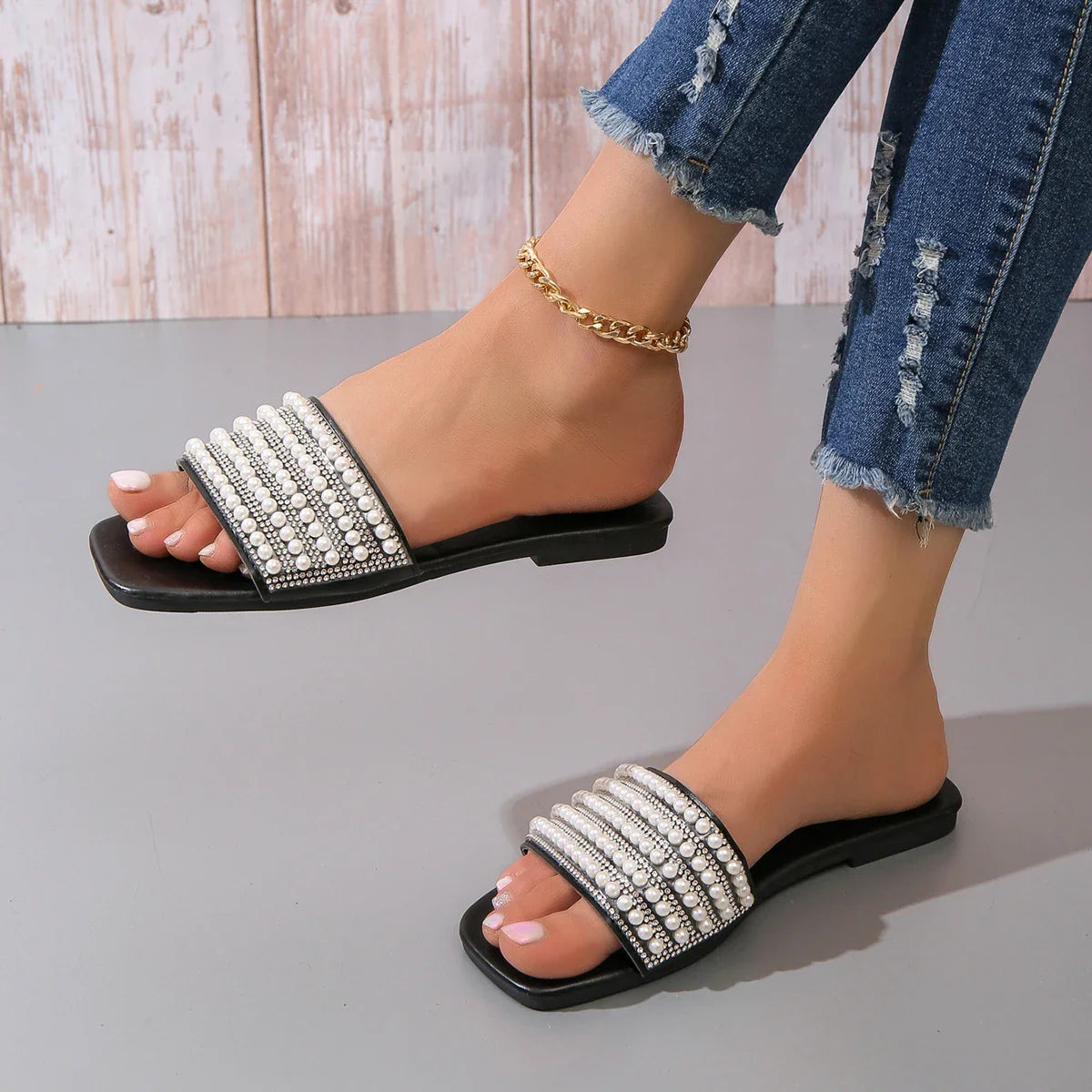 Pearl – Sandali comodi - Bianco - 40