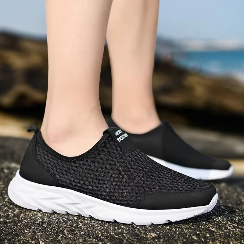 Hyper Comfort – Sneakers comode - Nero/Bianco - 36