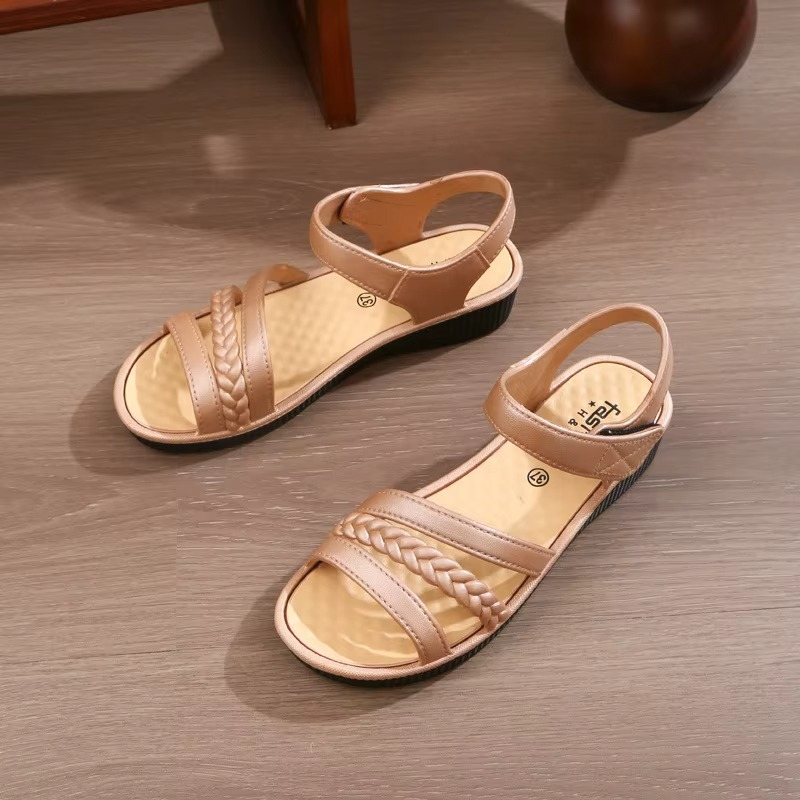 Tressé – Sandali comodi - Beige - 36