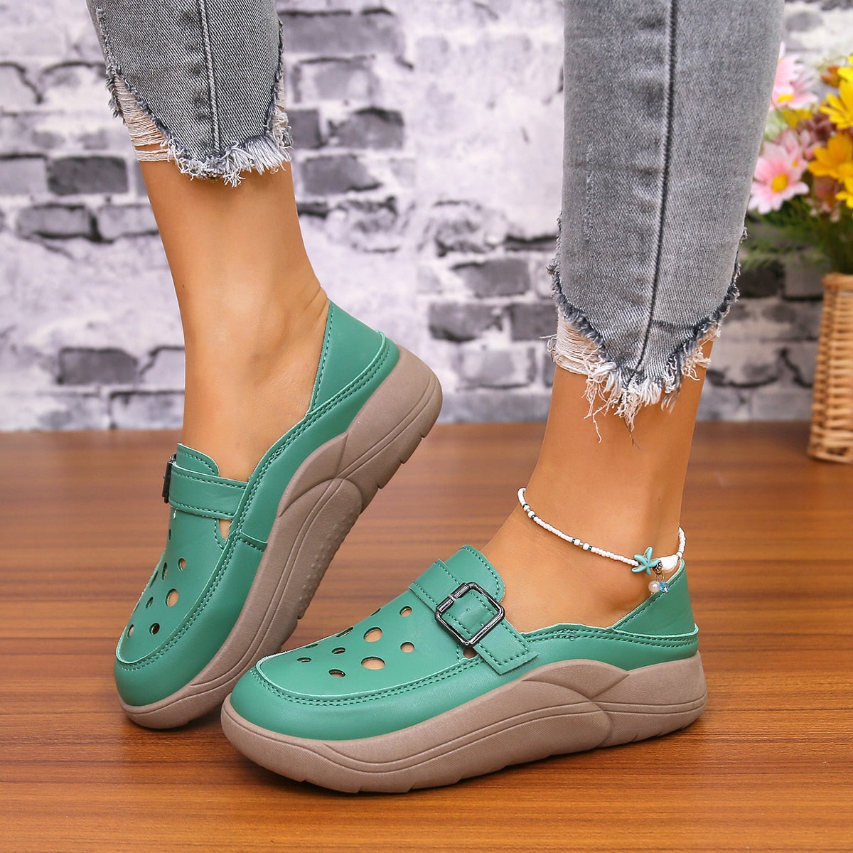 Comfortultra – Sneakers comode - Verde - 37