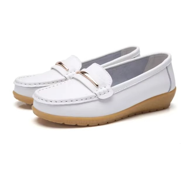 Vittorio – Mocassini comodi - Beige - 43