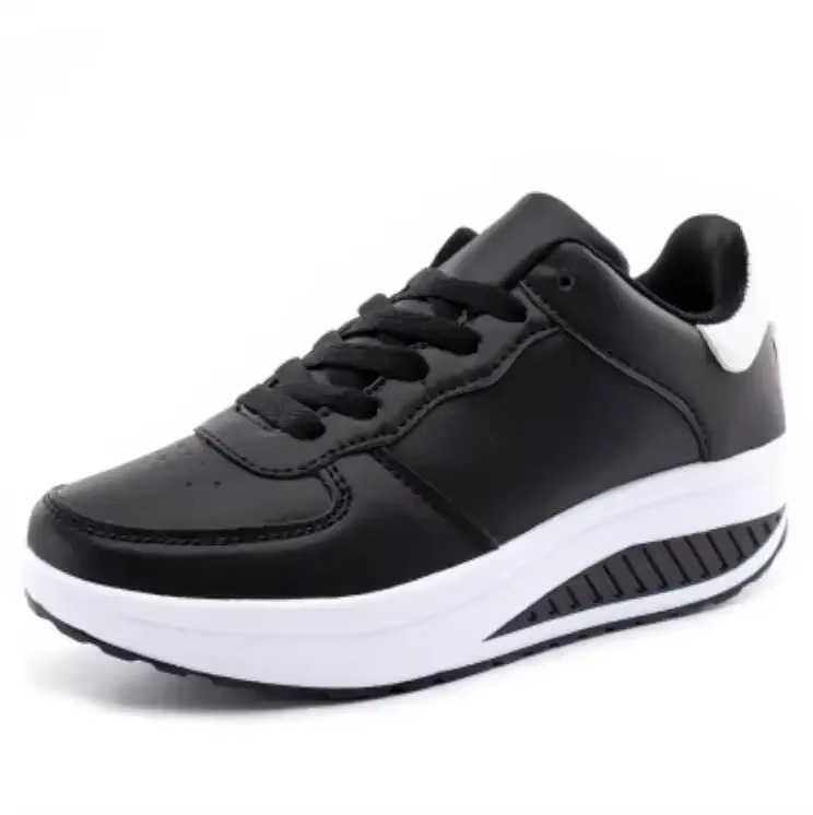 Comfort Line – Sneakers comode - Nero/Bianco - 35