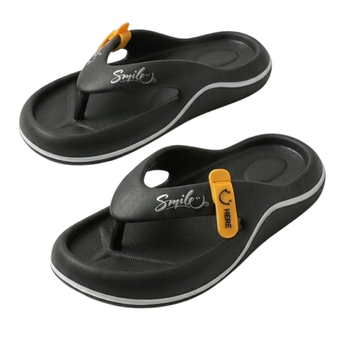 Top Smile – Infradito comode - Nero - 38
