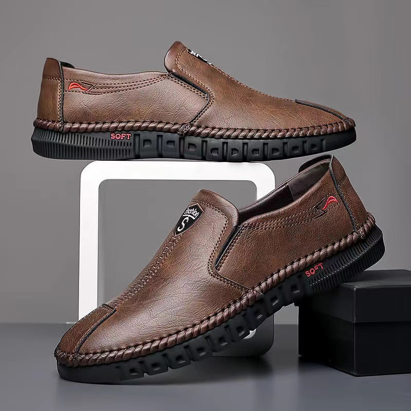 Gentleman – Mocassini comodi - Nero - 42