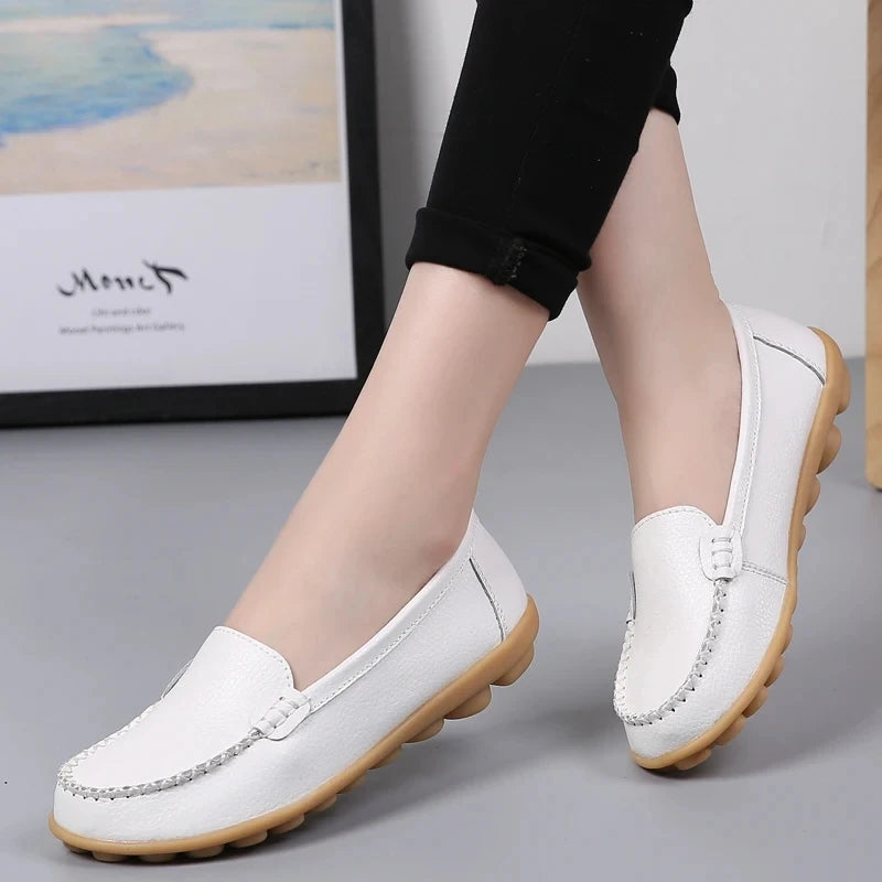 EasyWalk – Mocassini comodi - Bianco - 36
