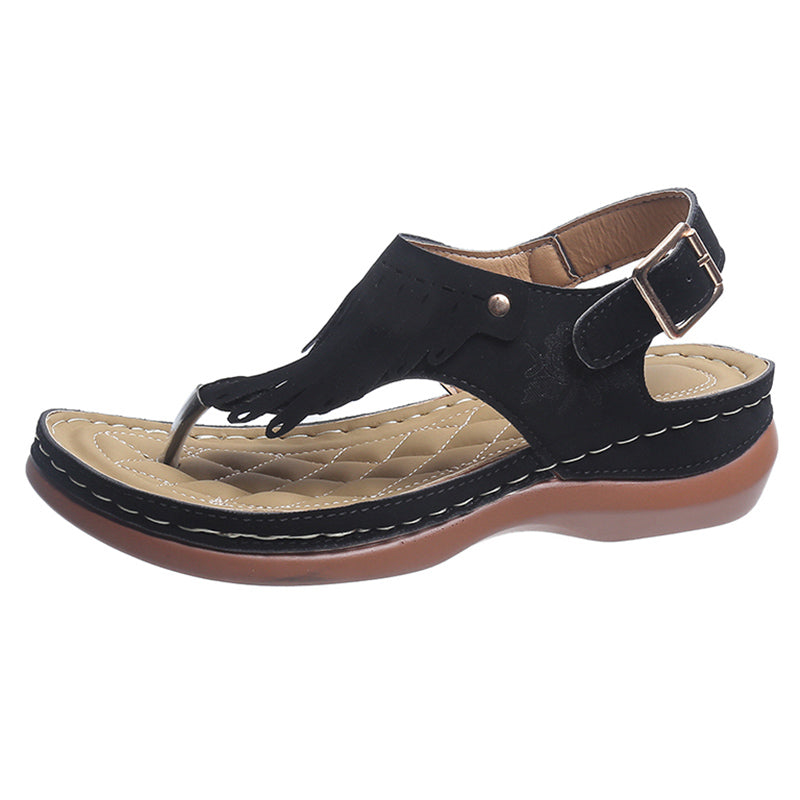 Beth – Sandali comodi - Nero - 35
