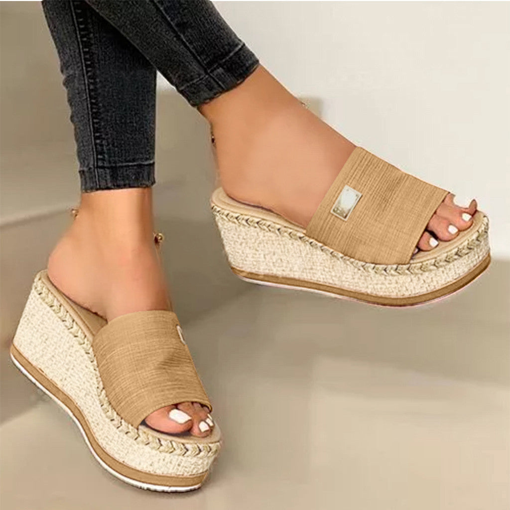 Selena – Sandali comodi - Beige - 36
