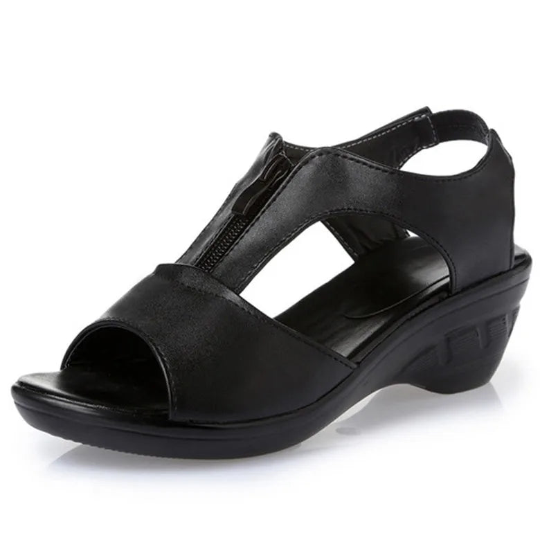 Diva – Sandali comodi - Nero - 34