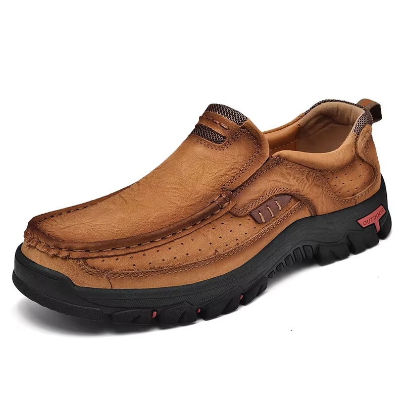 Horus – Scarpe comode - Marrone scuro - 43