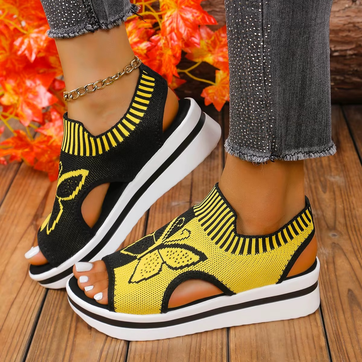 Monarch – Sandali comodi - Rosso - 43