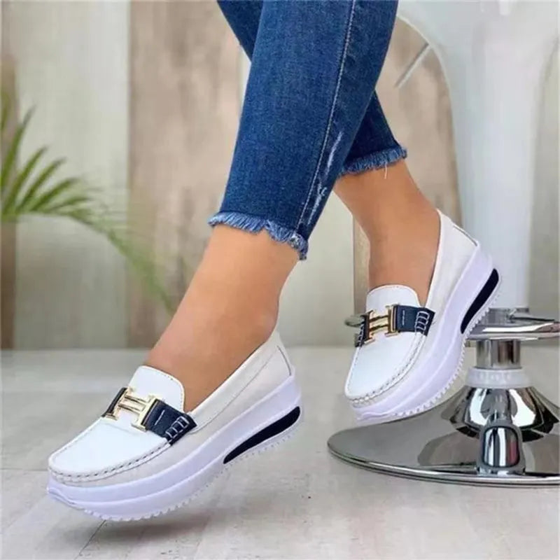Comfort Ever – Mocassini comodi - Bianco - 36