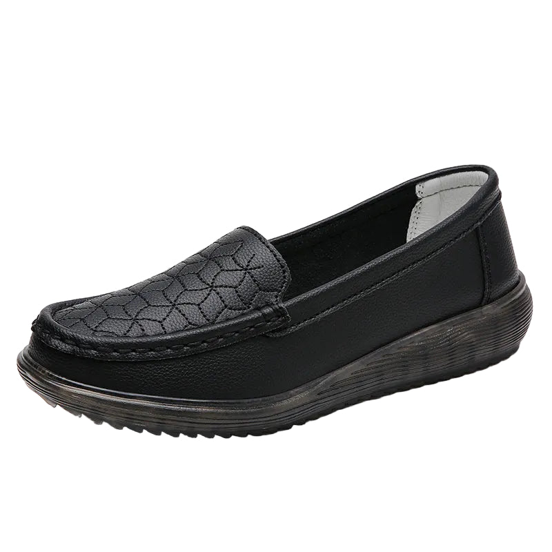 SerenityWalk – Mocassini comodi - Nero - 35